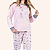 Pijama Feminino Moletinho Juvenil | Marca: Cia do Corpo | Código: 5103 - Imagem 3