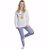 Pijama SWEET canelado - Marfim | Cod. 22101 - Imagem 1