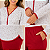 Pijama Feminino Love Vermelho - 4697 | Marca: Cia do Copo - Imagem 2