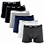 KIT 6 PEÇAS - Cueca Boxer Masculina em Algodão 111.04 | Marca : MASH | Cores: SORTIDAS - Imagem 1