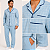 Pijama Azul Creta - Masculino | Estilo e Conforto - Imagem 2