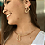 Conjunto Chocker e Brinco  Orgânico Érika - Imagem 5