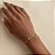 Pulseira de Bolinhas Banhado a Ouro - Imagem 3