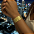 Bracelete Instinto Folheado a Ouro - Imagem 3