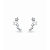 Ear Cuff Estrelas Banhado a Prata – Lyra - Imagem 1