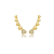 Brinco Ear Cuff Nina - Banhado a Ouro - Imagem 1