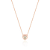 Conjunto Colar & Brincos Cora - Banhado a Ouro Rosé - Imagem 3