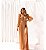 Vestido Longo Liane Terracota - Imagem 1
