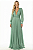 Vestido Longo Atena Verde Seco Claro - Imagem 2