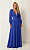 Vestido Longo Atena Azul Royal - Imagem 2