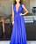 Vestido Longo Atena Azul Royal - Imagem 3