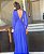 Vestido Longo Atena Azul Royal - Imagem 2