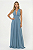 Vestido Longo Atena Azul Celeste - Imagem 3