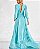 Vestido Longo Atena Azul Tiffany - Imagem 4