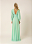 Vestido Longo Atena Verde Menta - Imagem 5