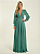 Vestido Longo Atena Verde Oliva Claro - Imagem 2