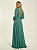 Vestido Longo Atena Verde Oliva Claro - Imagem 4