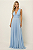 Vestido Longo Atena Azul Serenity - Imagem 4