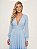 Vestido Longo Atena Azul Serenity - Imagem 3