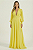 Vestido Longo Atena Amarelo Bebê - Imagem 1