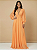 Vestido Longo Atena Laranja Claro - Imagem 2