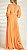 Vestido Longo Atena Laranja Claro - Imagem 3