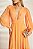Vestido Longo Atena Laranja Claro - Imagem 2