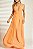 Vestido Longo Atena Laranja Claro - Imagem 4