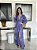 Vestido Longo Romana Estampado Roxo - Imagem 1