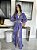 Vestido Longo Romana Estampado Roxo - Imagem 2