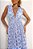 Vestido Longo Romana Azul Serenity - Imagem 5