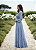 Vestido Longo Romana Azul Serenity - Imagem 3