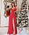 Vestido Longo Serena Vermelho - Imagem 1