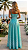 Vestido Longo Serena Estampado Verde - Imagem 3
