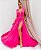 Vestido Longo Hillary Pink - Imagem 1