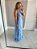 Vestido Longo Verona Azul Serenity - Imagem 8