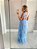 Vestido Longo Verona Azul Serenity - Imagem 6
