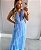 Vestido Longo Verona Azul Serenity - Imagem 1