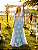 Vestido Longo Alanis Azul Serenity - Imagem 1
