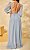 Vestido Longo Alanis Azul Serenity - Imagem 3
