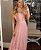 Vestido Longo Encanto Rose - Imagem 1