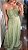 Vestido Longo Encanto Verde Menta - Imagem 3