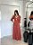 Vestido Longo Flávia Terracota - Imagem 1