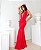 Vestido Longo Cassia Vermelho - Imagem 1