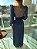 Vestido Longo Bruna Azul Marinho - Imagem 4