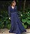 Vestido Longo Bruna Azul Marinho - Imagem 1