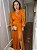 Vestido Longo Bruna Laranja - Imagem 2