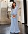 Vestido Longo Bruna Azul Serenity - Imagem 6