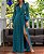 Vestido Longo Bruna Verde Petróleo - Imagem 4