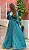 Vestido Longo Bruna Verde Petróleo - Imagem 1